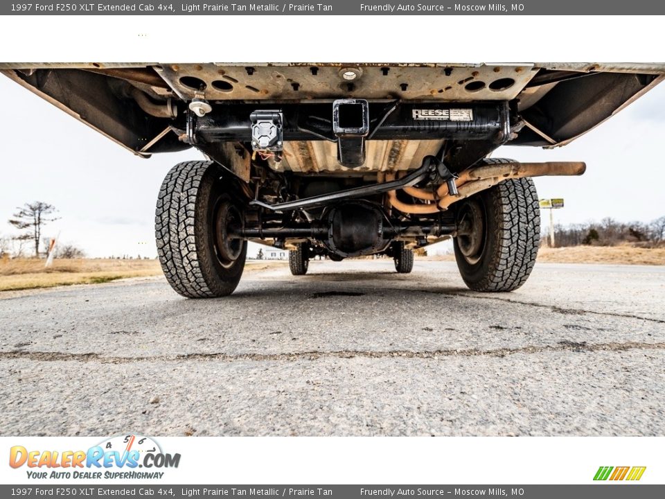 Undercarriage of 1997 Ford F250 XLT Extended Cab 4x4 Photo #13