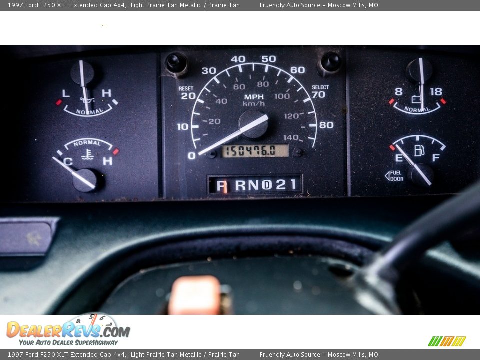 1997 Ford F250 XLT Extended Cab 4x4 Gauges Photo #27