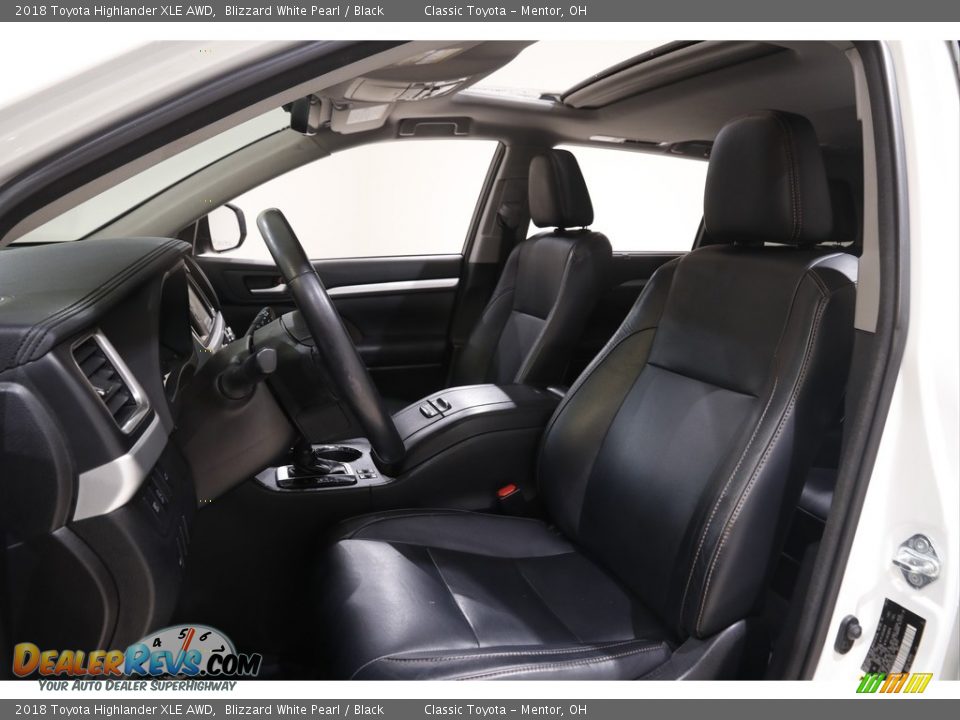 2018 Toyota Highlander XLE AWD Blizzard White Pearl / Black Photo #5