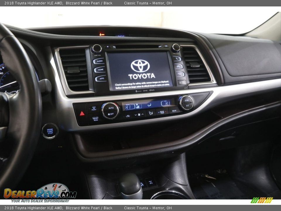 2018 Toyota Highlander XLE AWD Blizzard White Pearl / Black Photo #9