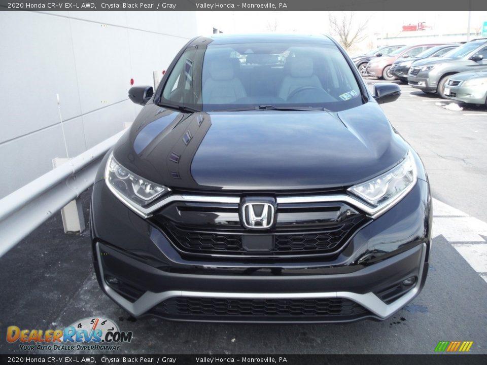 2020 Honda CR-V EX-L AWD Crystal Black Pearl / Gray Photo #5