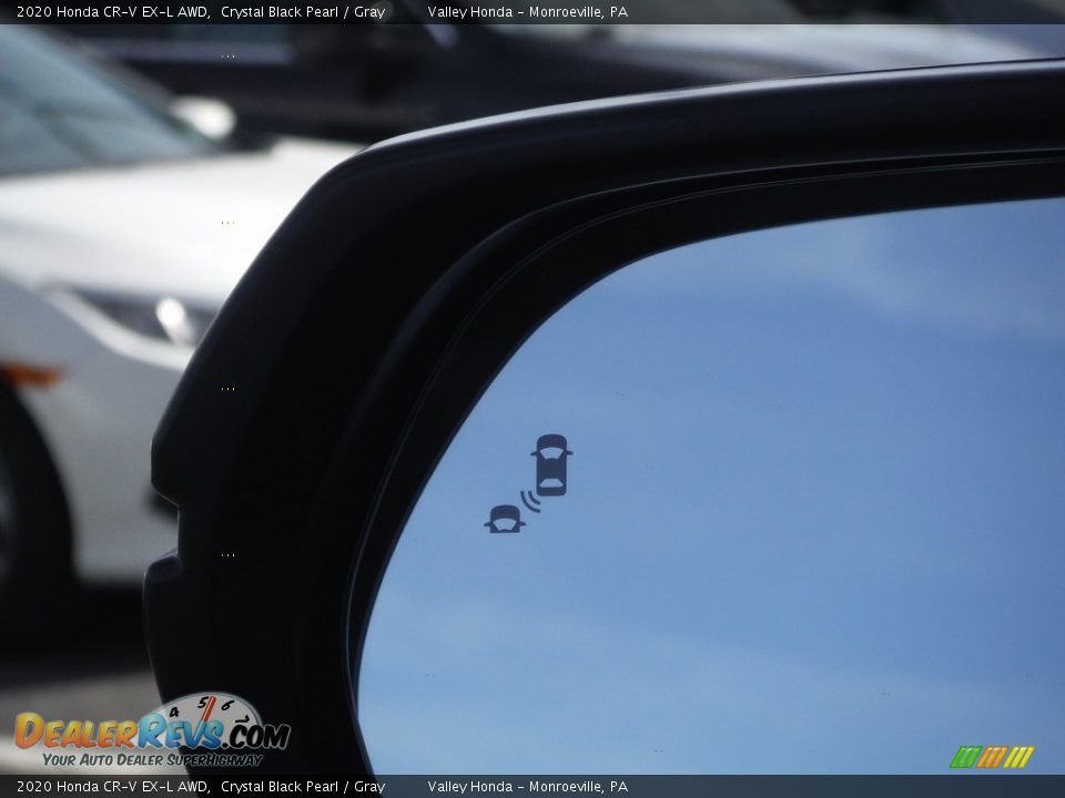 2020 Honda CR-V EX-L AWD Crystal Black Pearl / Gray Photo #7