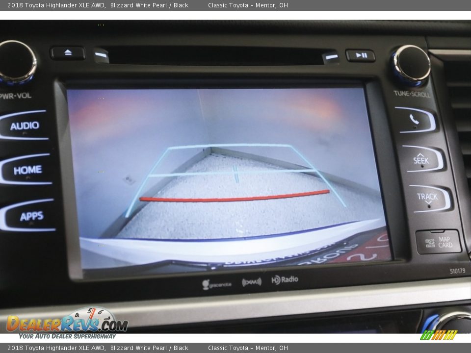 2018 Toyota Highlander XLE AWD Blizzard White Pearl / Black Photo #13