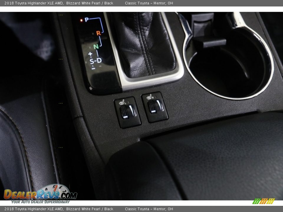 2018 Toyota Highlander XLE AWD Blizzard White Pearl / Black Photo #15