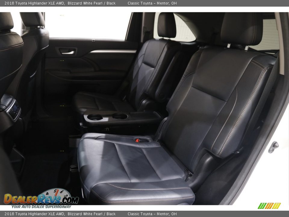 2018 Toyota Highlander XLE AWD Blizzard White Pearl / Black Photo #18