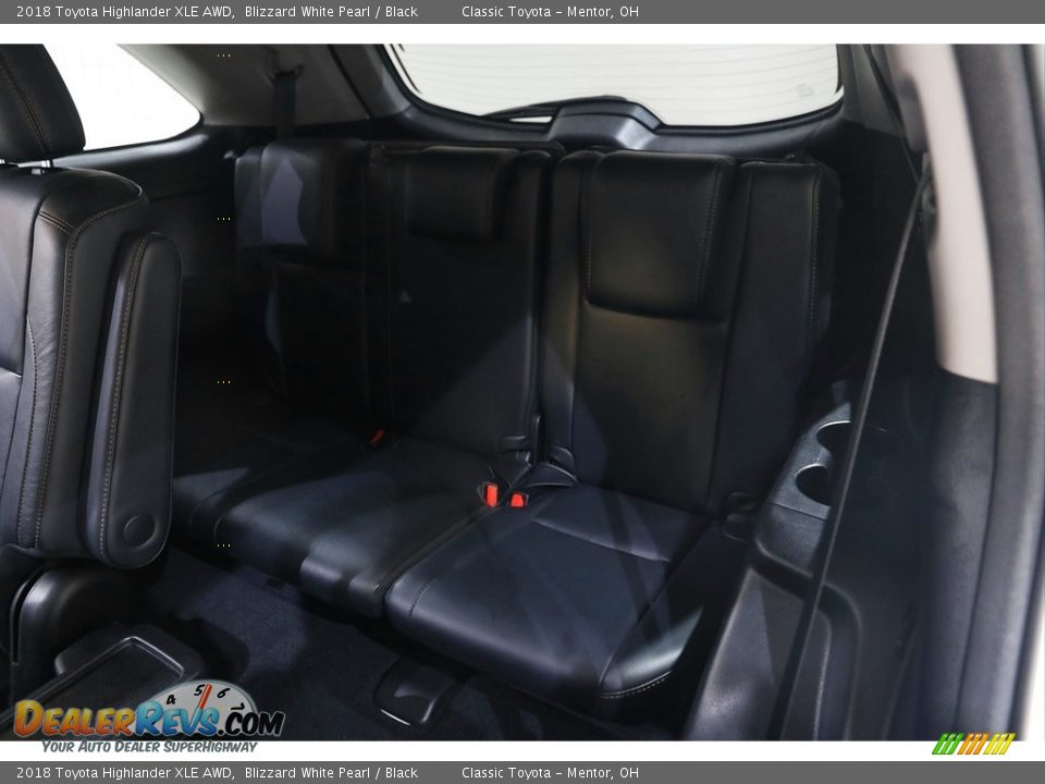 2018 Toyota Highlander XLE AWD Blizzard White Pearl / Black Photo #19