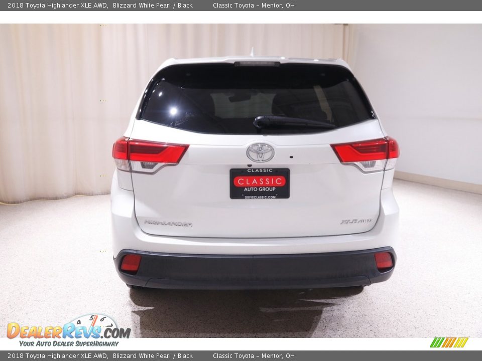 2018 Toyota Highlander XLE AWD Blizzard White Pearl / Black Photo #20