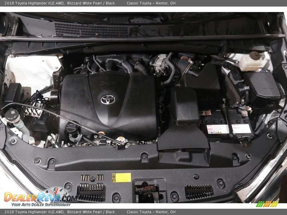 2018 Toyota Highlander XLE AWD Blizzard White Pearl / Black Photo #21