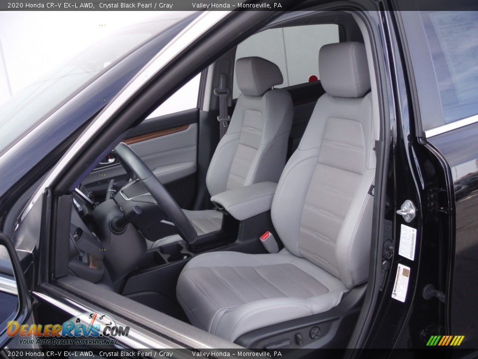 2020 Honda CR-V EX-L AWD Crystal Black Pearl / Gray Photo #18