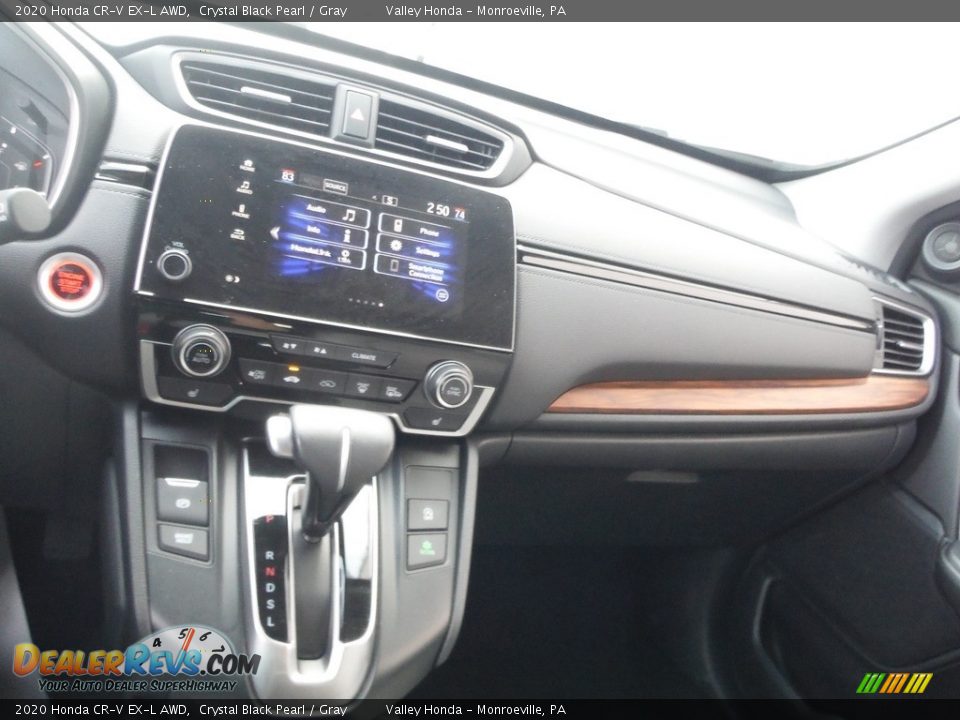 2020 Honda CR-V EX-L AWD Crystal Black Pearl / Gray Photo #19