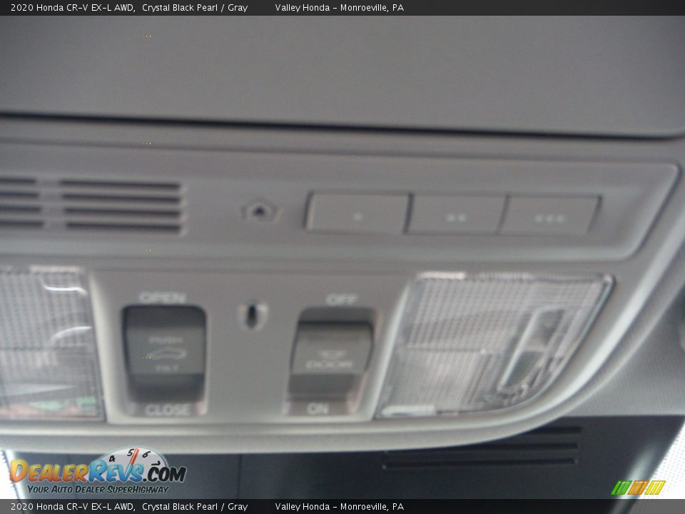 2020 Honda CR-V EX-L AWD Crystal Black Pearl / Gray Photo #22