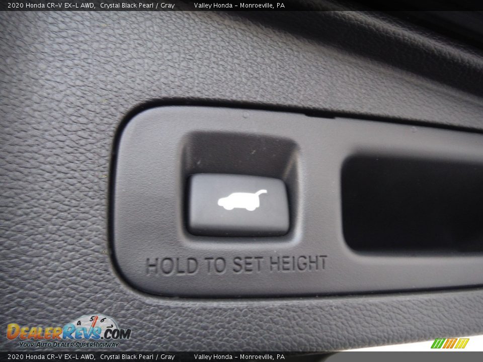 2020 Honda CR-V EX-L AWD Crystal Black Pearl / Gray Photo #30