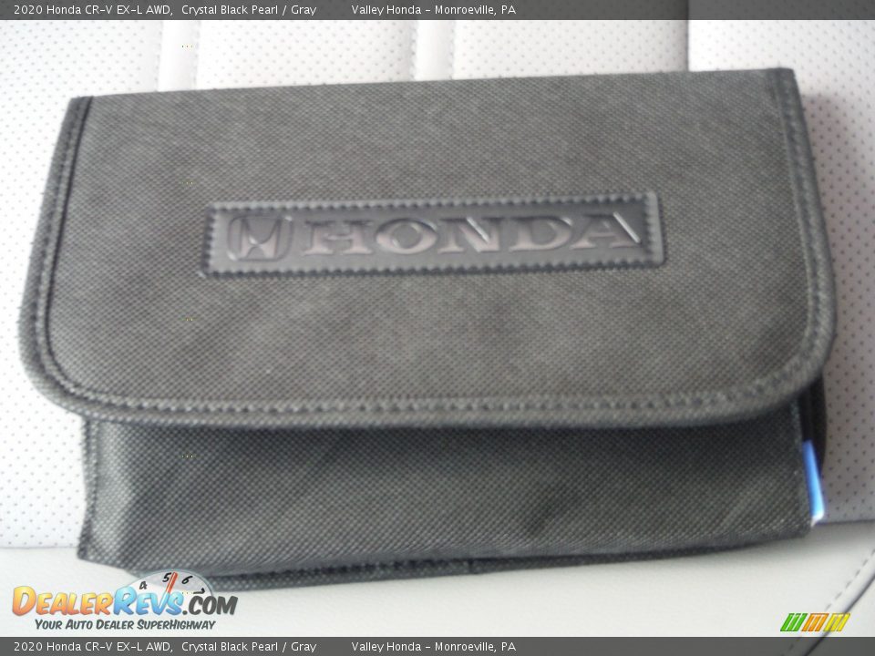 2020 Honda CR-V EX-L AWD Crystal Black Pearl / Gray Photo #32