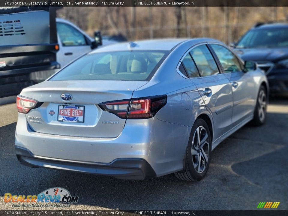 2020 Subaru Legacy 2.5i Limited Ice Silver Metallic / Titanium Gray Photo #3