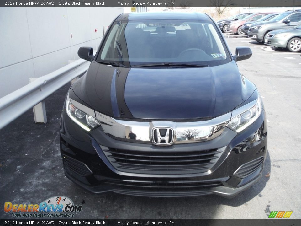 2019 Honda HR-V LX AWD Crystal Black Pearl / Black Photo #4