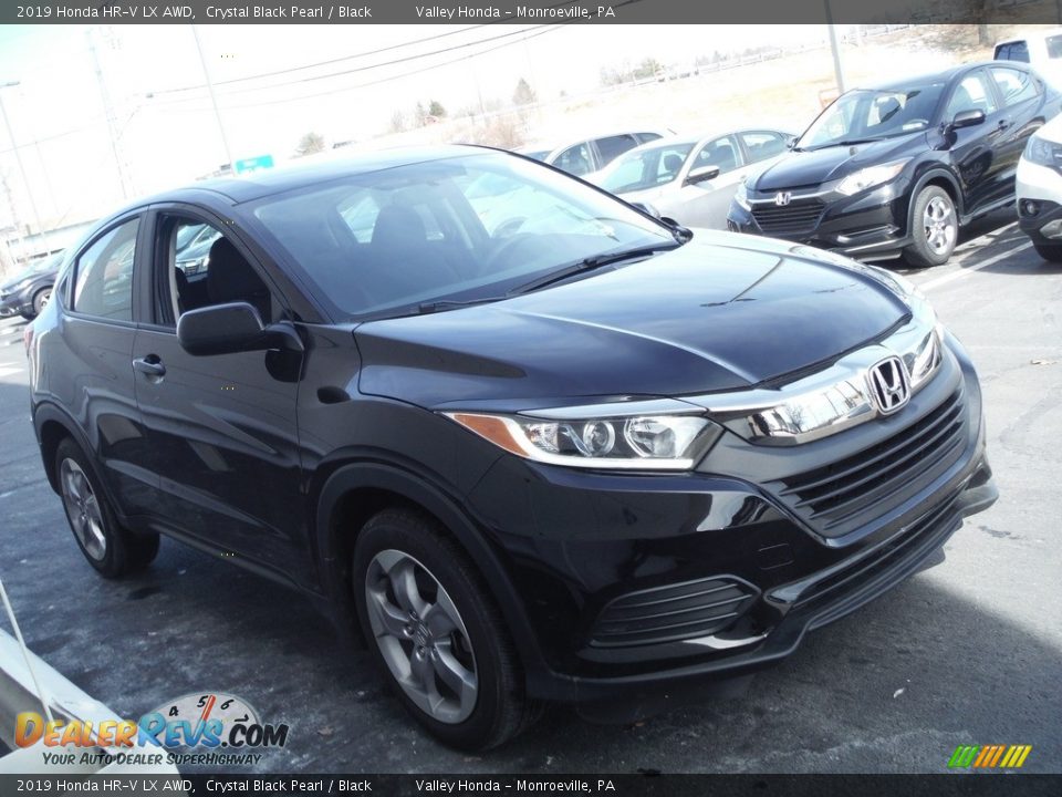 2019 Honda HR-V LX AWD Crystal Black Pearl / Black Photo #5
