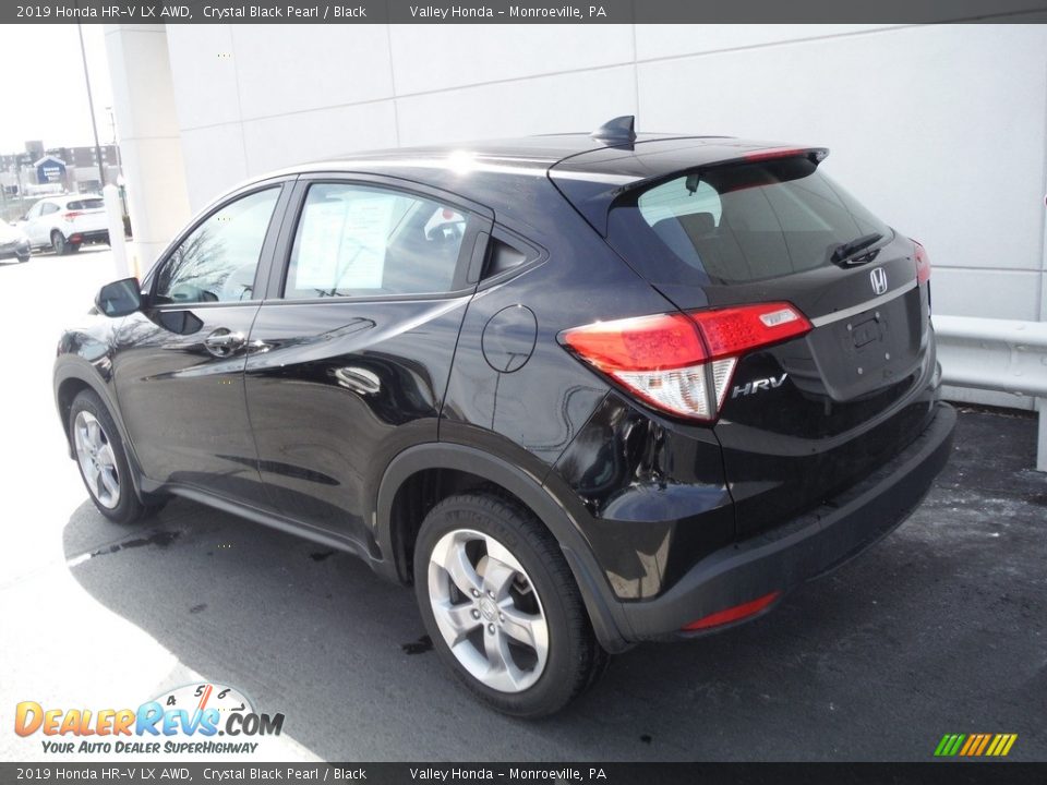 2019 Honda HR-V LX AWD Crystal Black Pearl / Black Photo #9