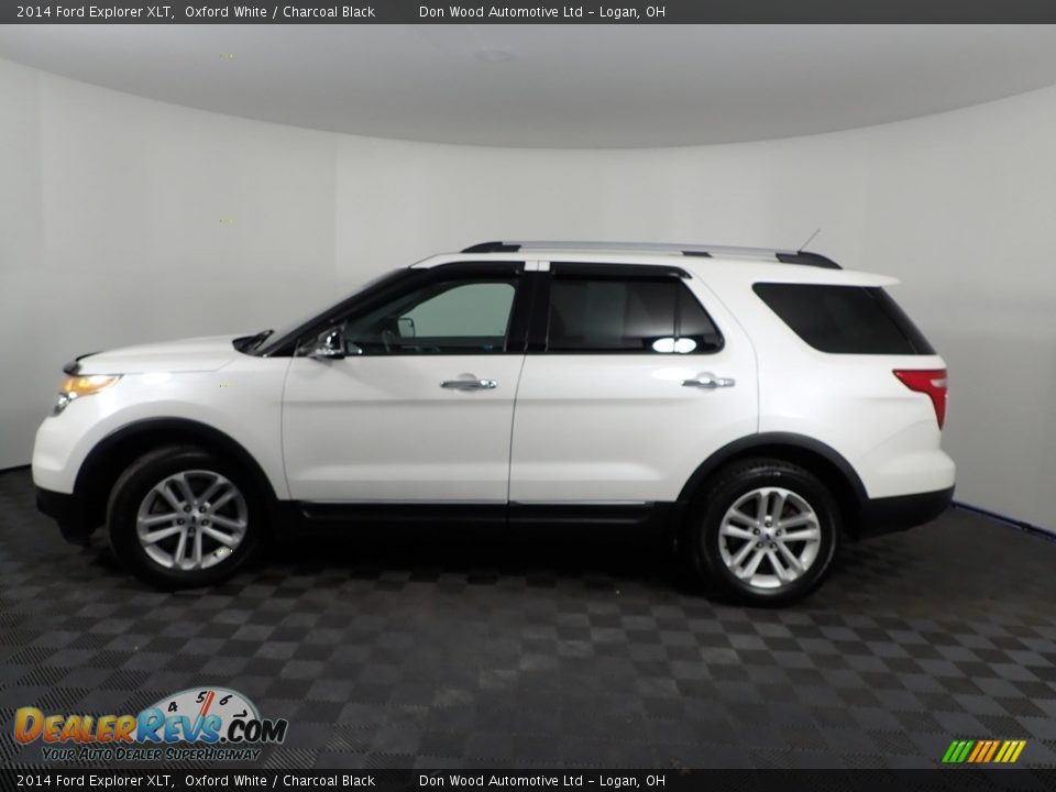 2014 Ford Explorer XLT Oxford White / Charcoal Black Photo #7