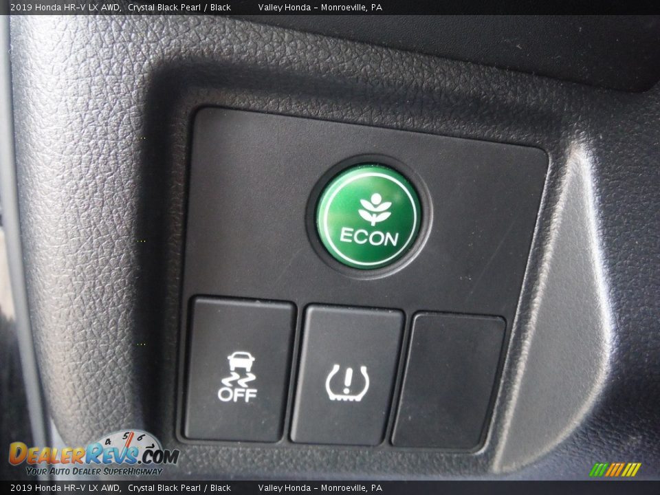 2019 Honda HR-V LX AWD Crystal Black Pearl / Black Photo #12