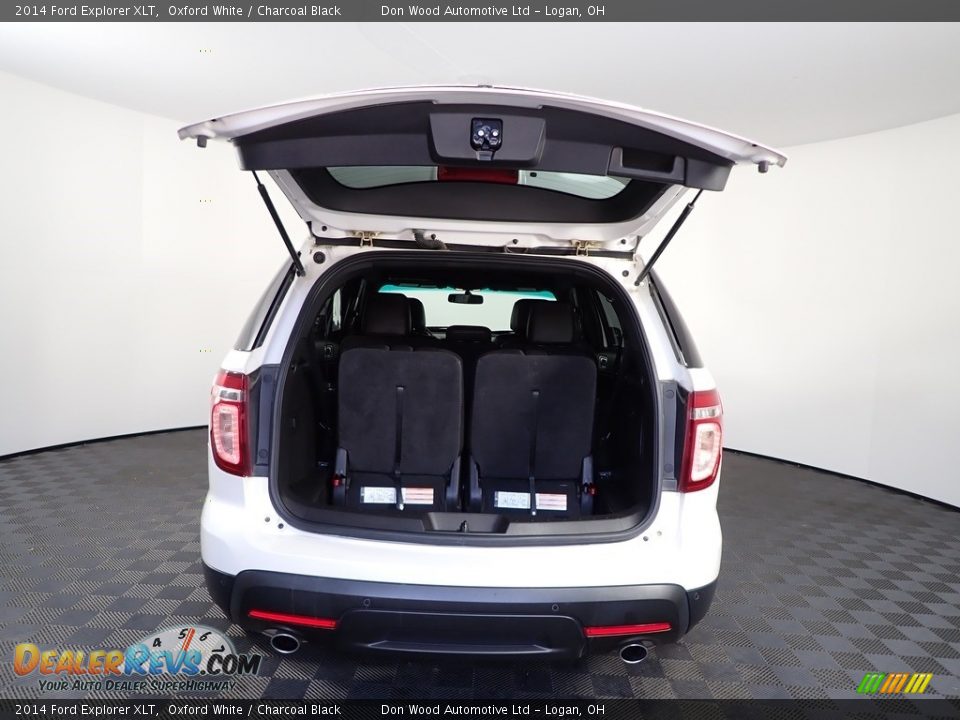2014 Ford Explorer XLT Oxford White / Charcoal Black Photo #10