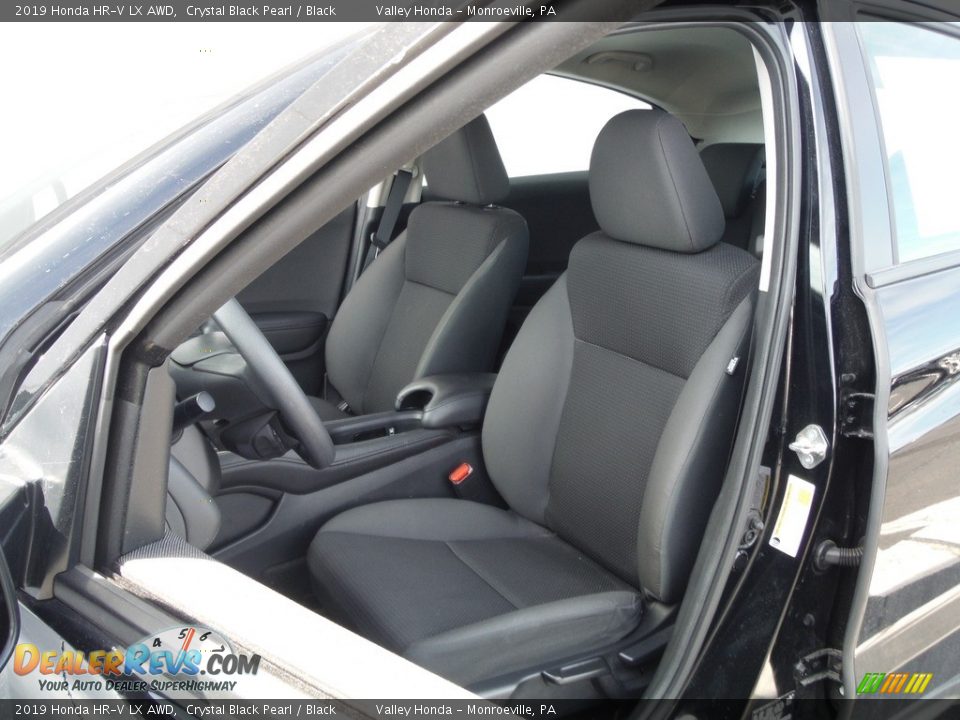 2019 Honda HR-V LX AWD Crystal Black Pearl / Black Photo #13