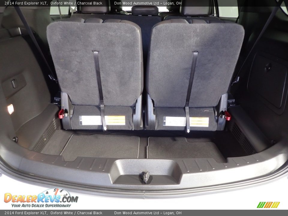 2014 Ford Explorer XLT Oxford White / Charcoal Black Photo #11
