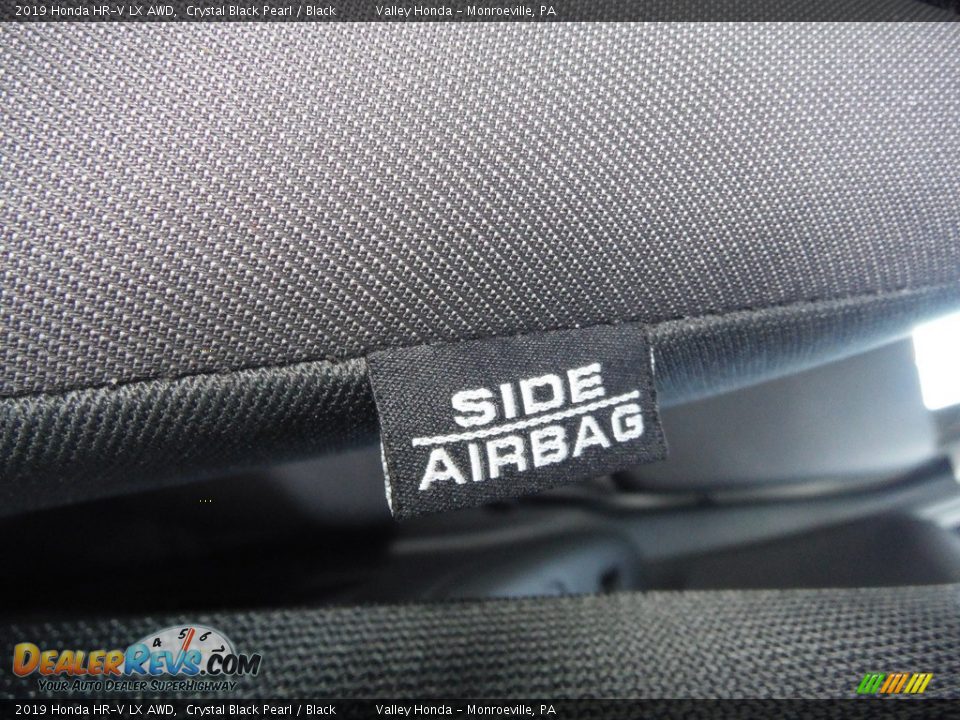 2019 Honda HR-V LX AWD Crystal Black Pearl / Black Photo #14