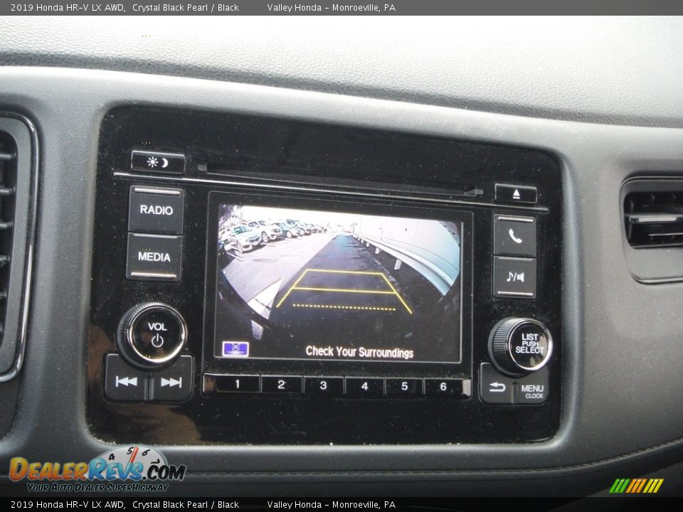 2019 Honda HR-V LX AWD Crystal Black Pearl / Black Photo #16