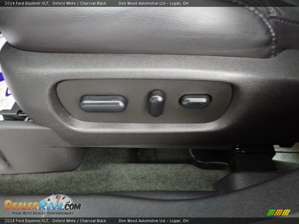 2014 Ford Explorer XLT Oxford White / Charcoal Black Photo #15