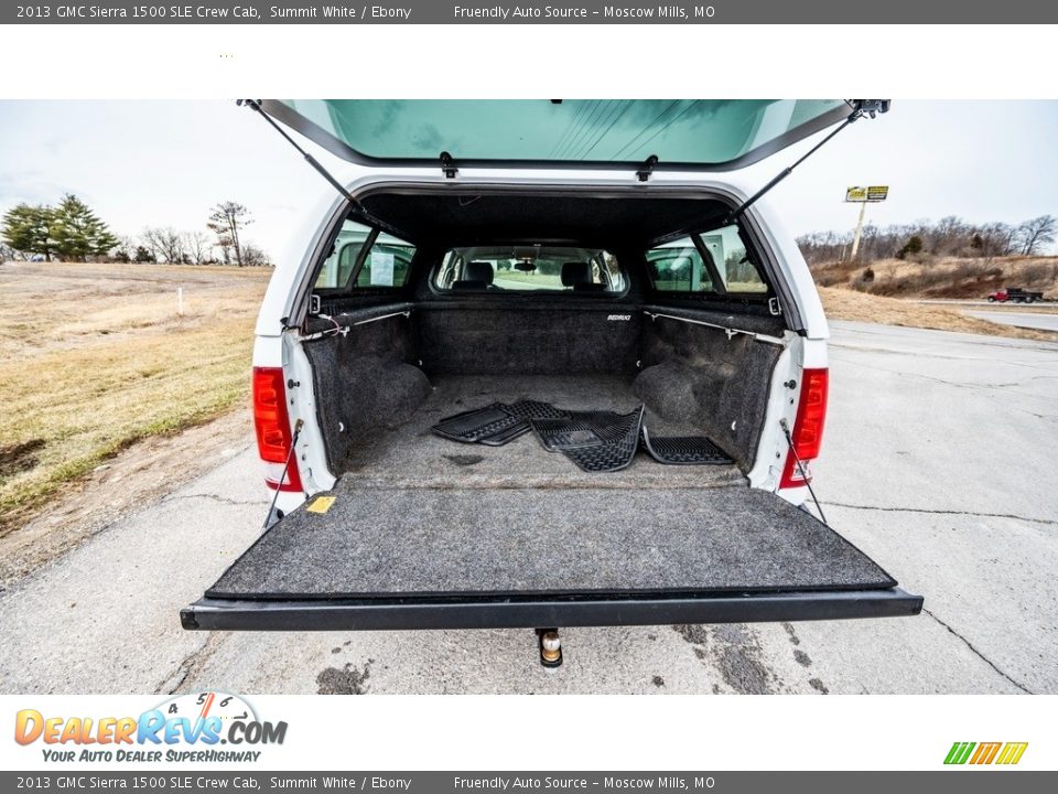 2013 GMC Sierra 1500 SLE Crew Cab Summit White / Ebony Photo #21