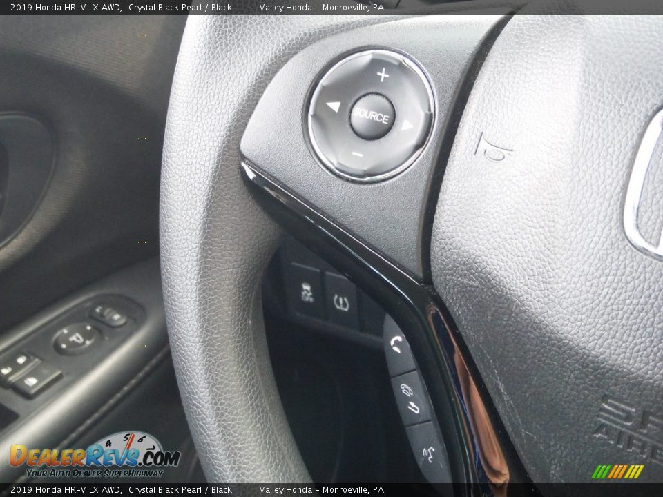 2019 Honda HR-V LX AWD Crystal Black Pearl / Black Photo #19