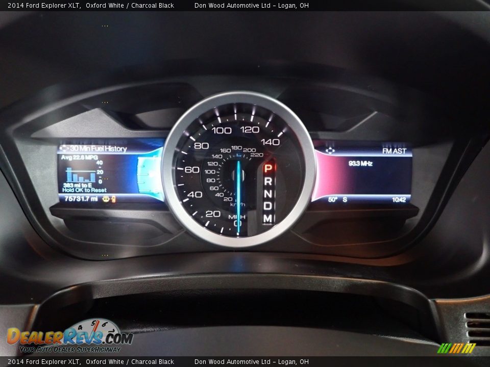 2014 Ford Explorer XLT Oxford White / Charcoal Black Photo #20