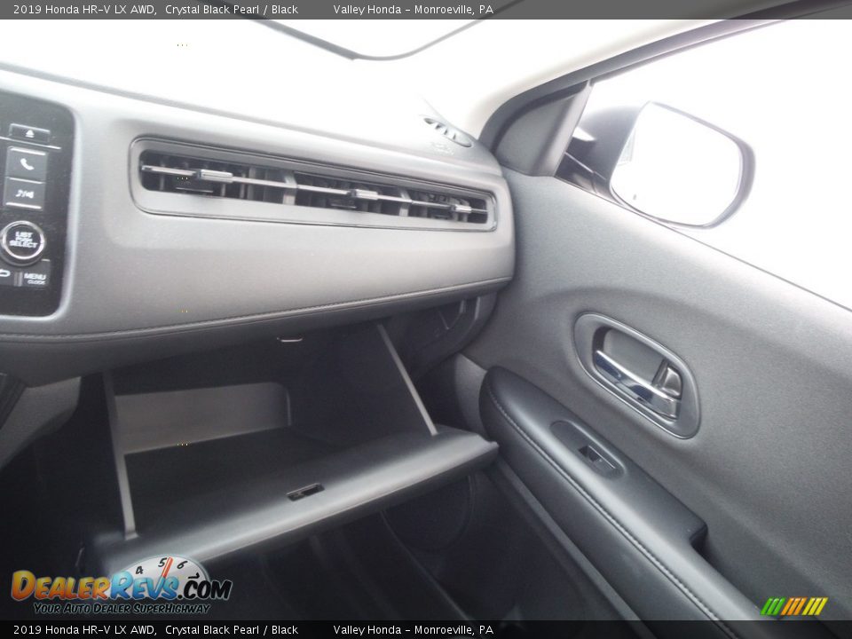 2019 Honda HR-V LX AWD Crystal Black Pearl / Black Photo #22