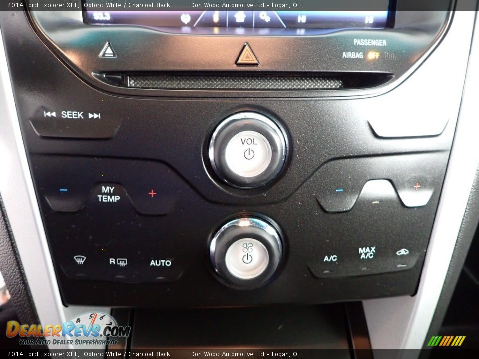 2014 Ford Explorer XLT Oxford White / Charcoal Black Photo #21