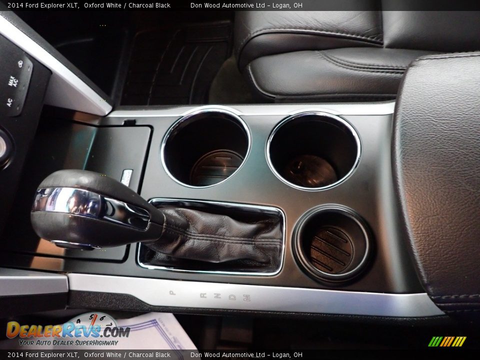 2014 Ford Explorer XLT Oxford White / Charcoal Black Photo #22