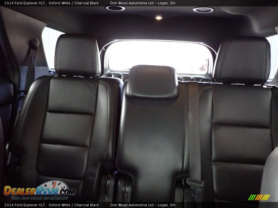 2014 Ford Explorer XLT Oxford White / Charcoal Black Photo #23