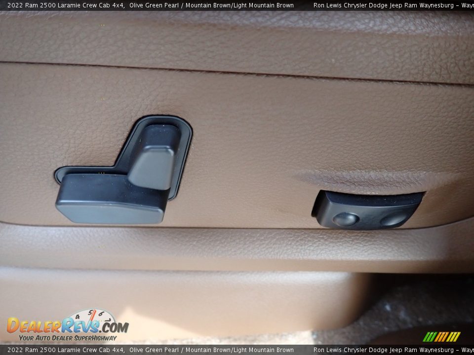 2022 Ram 2500 Laramie Crew Cab 4x4 Olive Green Pearl / Mountain Brown/Light Mountain Brown Photo #16