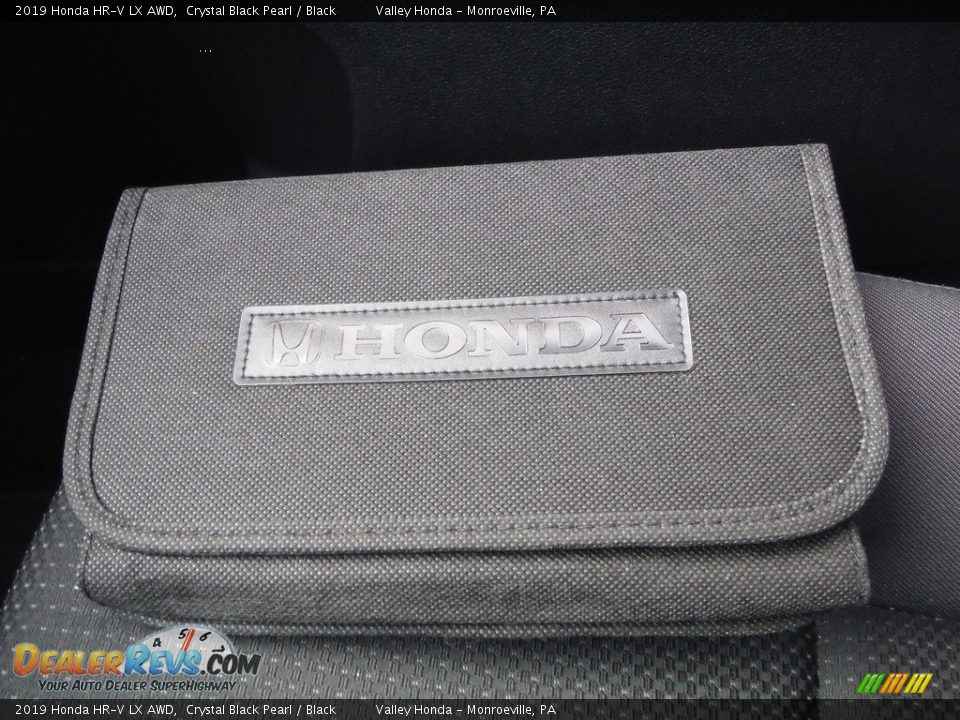 2019 Honda HR-V LX AWD Crystal Black Pearl / Black Photo #26