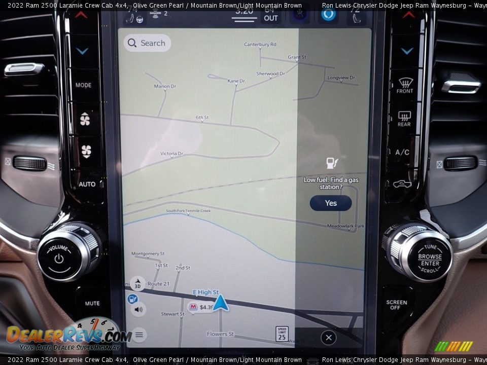 2022 Ram 2500 Laramie Crew Cab 4x4 Olive Green Pearl / Mountain Brown/Light Mountain Brown Photo #18