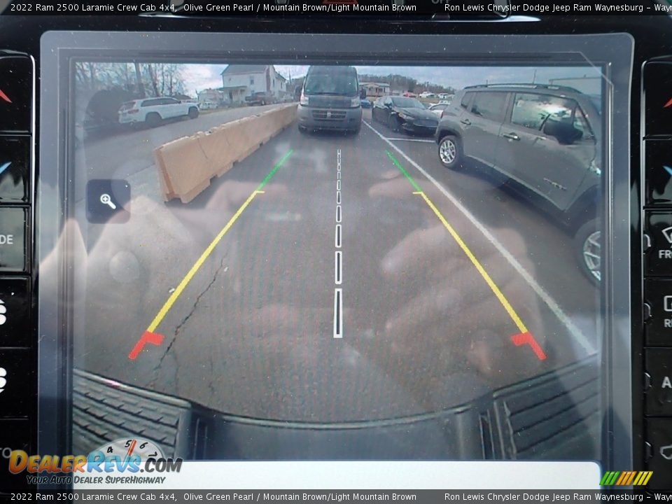 2022 Ram 2500 Laramie Crew Cab 4x4 Olive Green Pearl / Mountain Brown/Light Mountain Brown Photo #19