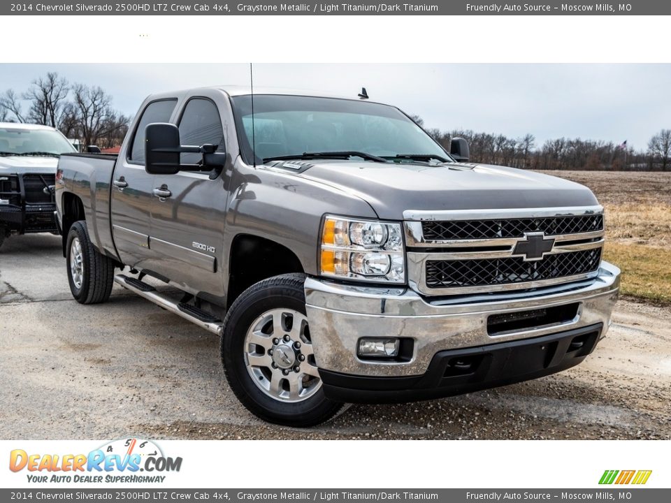 2014 Chevrolet Silverado 2500HD LTZ Crew Cab 4x4 Graystone Metallic / Light Titanium/Dark Titanium Photo #1