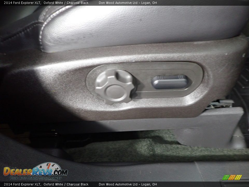 2014 Ford Explorer XLT Oxford White / Charcoal Black Photo #30