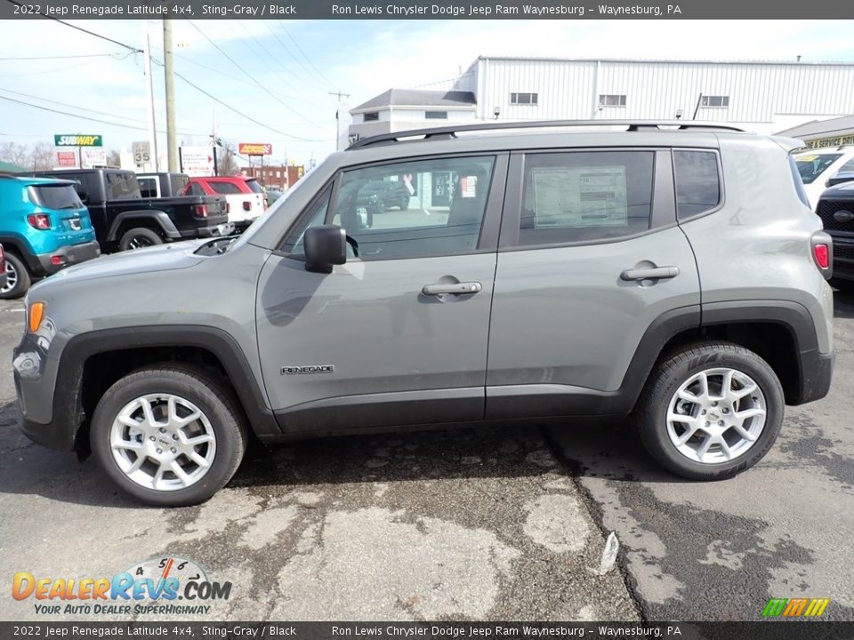 Sting-Gray 2022 Jeep Renegade Latitude 4x4 Photo #2