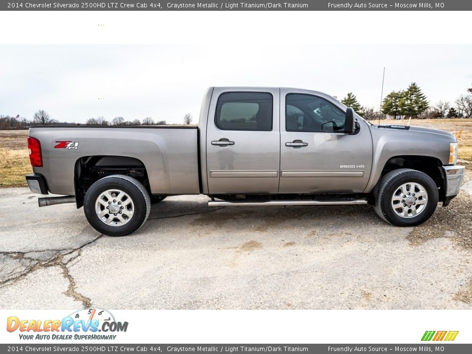 2014 Chevrolet Silverado 2500HD LTZ Crew Cab 4x4 Graystone Metallic / Light Titanium/Dark Titanium Photo #3