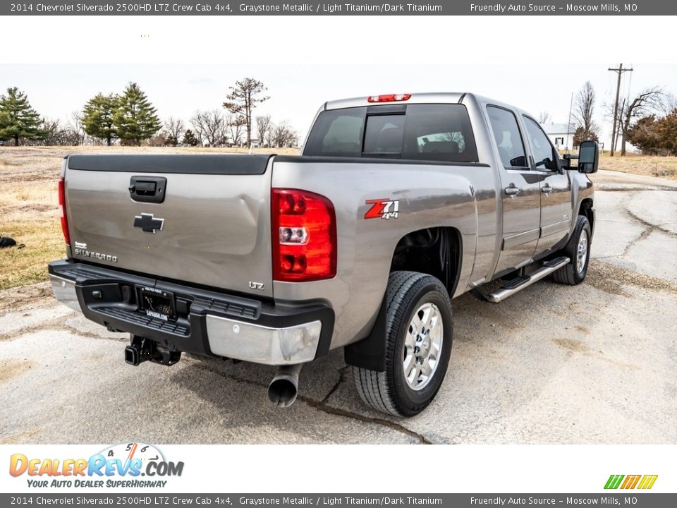 2014 Chevrolet Silverado 2500HD LTZ Crew Cab 4x4 Graystone Metallic / Light Titanium/Dark Titanium Photo #4