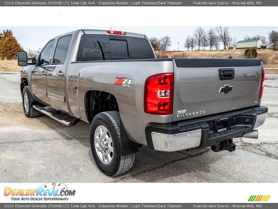 2014 Chevrolet Silverado 2500HD LTZ Crew Cab 4x4 Graystone Metallic / Light Titanium/Dark Titanium Photo #6