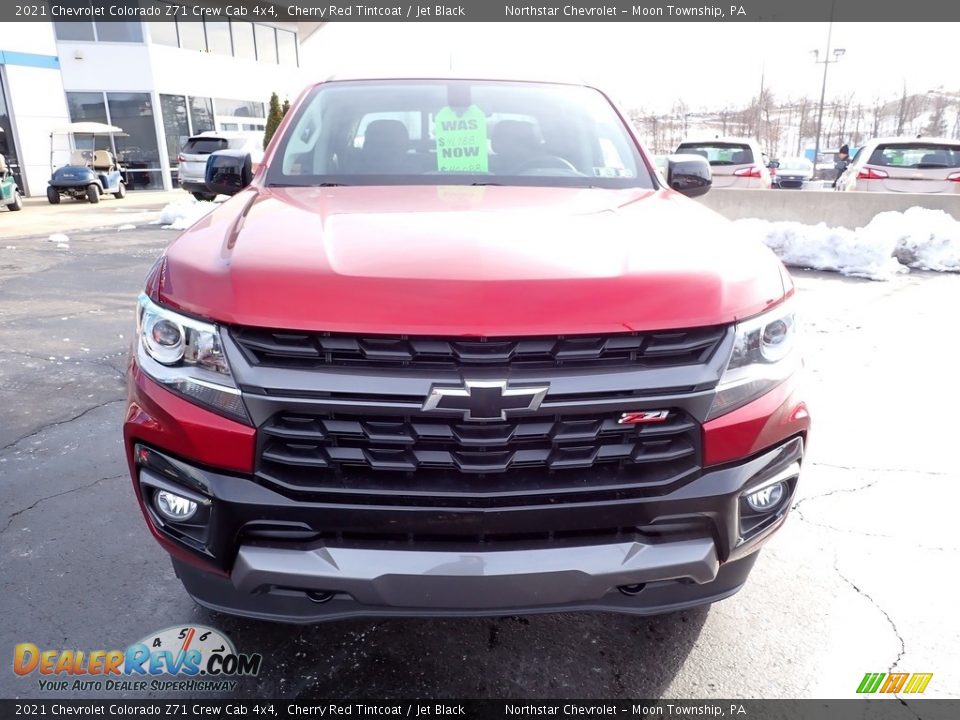 2021 Chevrolet Colorado Z71 Crew Cab 4x4 Cherry Red Tintcoat / Jet Black Photo #12