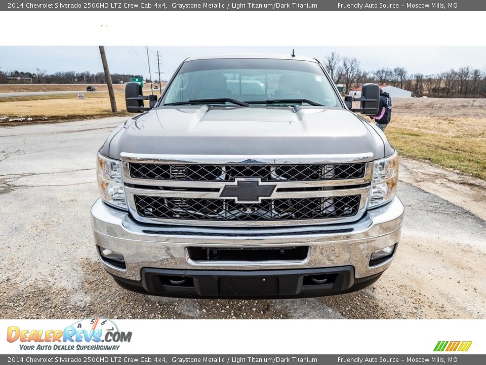 2014 Chevrolet Silverado 2500HD LTZ Crew Cab 4x4 Graystone Metallic / Light Titanium/Dark Titanium Photo #9