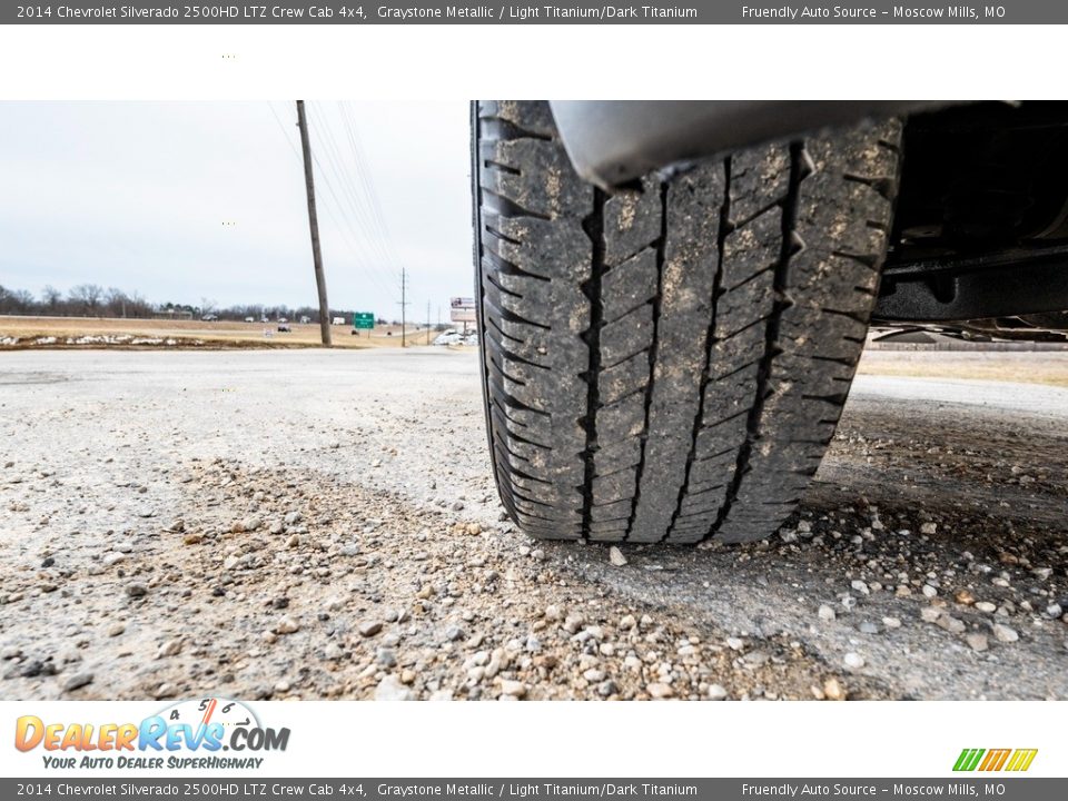 2014 Chevrolet Silverado 2500HD LTZ Crew Cab 4x4 Graystone Metallic / Light Titanium/Dark Titanium Photo #11