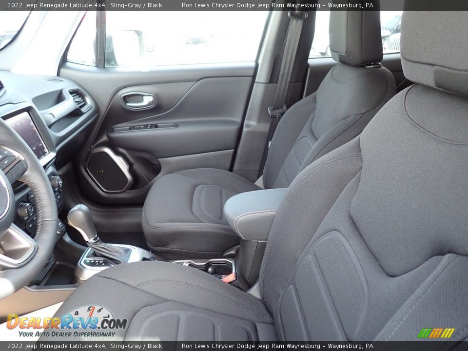 Front Seat of 2022 Jeep Renegade Latitude 4x4 Photo #11